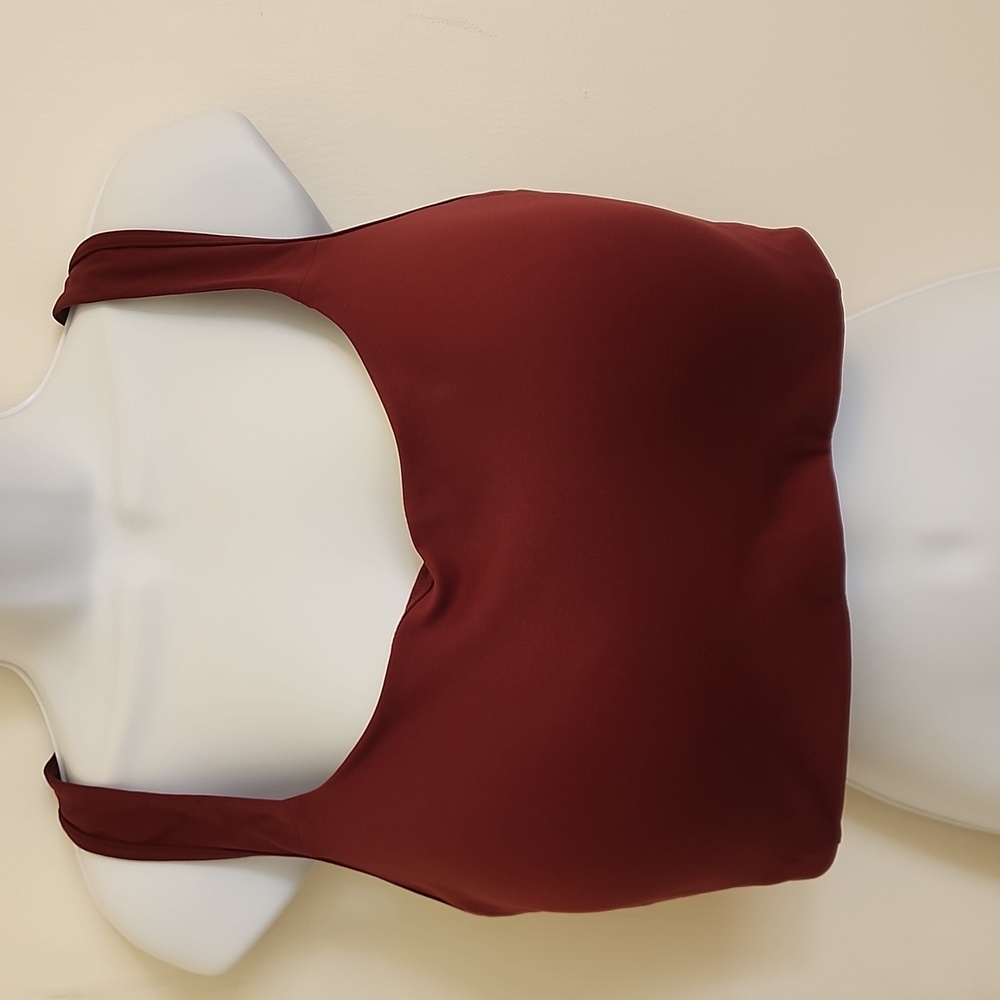 Lululemon All Powered Up Sports Bra, Red Merlot, 40DDD